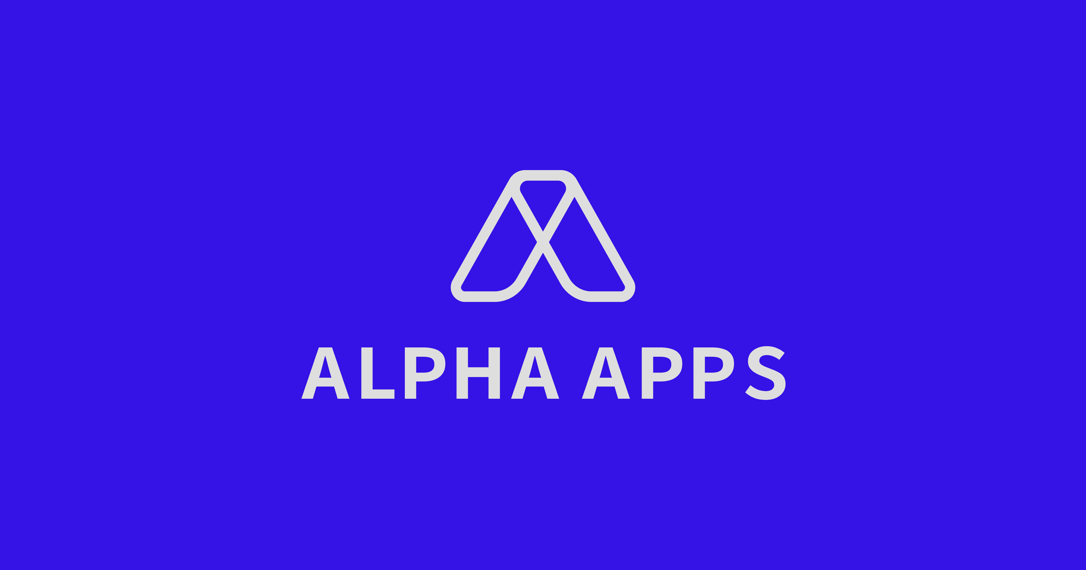 Alpha Apps logo